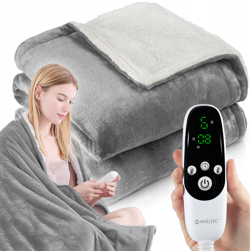 Електроковдра MalTec CozyHeat 180x160см (Польща), фото 1