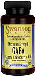 Swanson GABA підвищує гормон росту та тестостерон гама-аміномасляна кислота ГАМК для мозку 750мг 60 капсул, фото 4