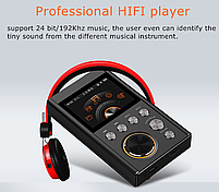Плеєр MP3 SHMCI C5S 2.0" DSD256 HI FI 128gb, фото 10