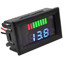 Індикатором ємності акумулятораВольтметр автомобільний DC 12-84 В з