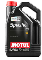 Масло моторное Motul SPECIFIC 17 FE SAE 0W20 (5L)