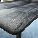 Мягкий стул с металлическими ножками "Чік" VELVET, фото 8