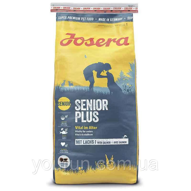 Josera (Йозера) SeniorPlus Сухой корм для пожилых собак (лосось) 12.5 кг - фото 1 - id-p2043900796