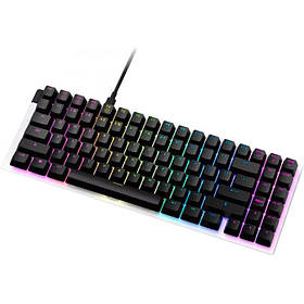 Клавіатура NZXT Compact Gateron Red Switch RGB White (KB-175US-WR) (DW)