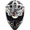 МОТОШОЛОМ ЕНДУРО LS2 MX700 SUBVERTER EVO II STOMP КОЛІР GLOSS WHITE BLACK, фото 3