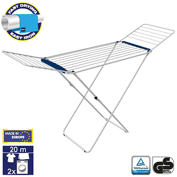 Розкладна Сушарка для білизни підлогова домашня Casa Si Swan 20m White (CS92231C04) Австрія Австрія