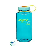 Пляшка для води Nalgene® Wide Mouth Sustain Water Bottle 0.95L - Cerulean