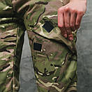 Жіночі теплі тактичні штани/ Військові штани на флісі для жінок/ Армійські зимові теплі штани Мультикам, фото 9