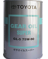 Масло трансмиссионное Super 75W-90, G л-5 (Japan) (в мет-й банке) 1 л