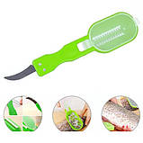 Чистка для риби Fish scales WIPER CLEANING - Зелена, фото 2