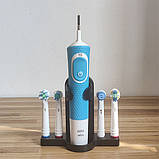 Підставка для насадок та зубної щітки Oral-B GW014-O Чорна, фото 2