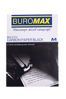 Бумага копировальная черная А4 100 листов BUROMAX BM.2701