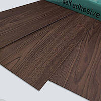 Самоклеюча вінілова плитка 152.4х914.4х1.5мм Венге, ціна за 1 шт. (СВП-011) Матова SW-00001130