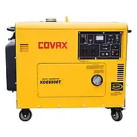 Портативный дизельный генератор Covax 8500T 7 кВт, дизель, 1 фаза, электрический запуск, БЕЗ НДС