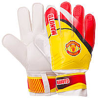 Рукавички воротарські клубні MANCHESTER UNITED FB-0187-1 (розмір 8-10)