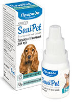 Лосьйон Природа Sani Pet для догляду за вухами котів та собак, краплі 15 мл (PR020058)