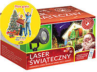 Лазерный проектор STAR SHOWER 3 цвета 8в1 EAE