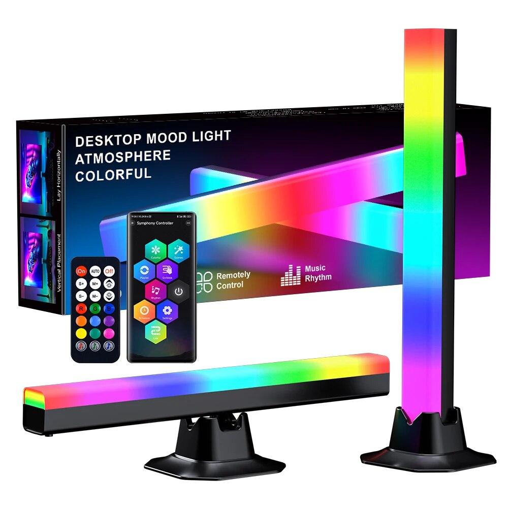 LED RGB світильник для створення атмосфери, смарт-підсвітка з музикою