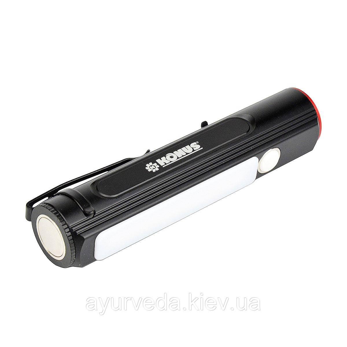 Ð›Ñ–Ñ…Ñ‚Ð°Ñ€ KONUS KONUSLIGHT-2K (1000/2000 Lm) USB Rechargeable