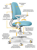 Ортопедичне крісло для школяра з підставкою для ніг | ErgoKids Mio Ergo KBL, фото 2