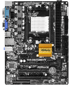 Материнська плата AsRock N68-GS4/USB3 FX  AM3+ Б/У (S3)