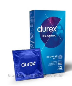 Презервативи Durex Classic класичні, 12 шт