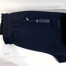 Теплый спортивный костюм FORE Турция тринитка брюки прямые капюшон  размеры 50 52 54 56, фото 3