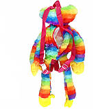 Рюкзак Хагі Вагі райдужный м"яка іграшка 56см, фото 4