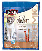 Ласощі Trixie Premio Quadro-Sticks для котів, ягня та індичка, 5 шт