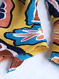Шарф жіночий плісе весна-осінь Без бренду 156х70 см Різнокольоровий, фото 3