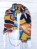 Шарф жіночий плісе весна-осінь Без бренду 156х70 см Різнокольоровий, фото 5