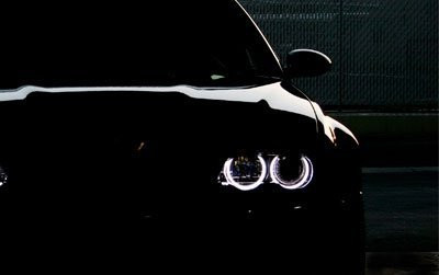 Ангельські очі LED 140 мм білі на фари БМВ ВАЗ Мазда Форд Шевроле Кіа Ніссан Опель УАЗ Рено Шкода VW BMW