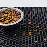 Килимок під миски для домашніх тварин, підкладка під тарілку для котів 60х50 см OSPORT (R-00036), фото 6