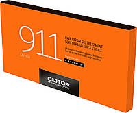 BIOTOP 911 Масло для волос с протеинами киноа в ампулах 1x11 мл в коробке