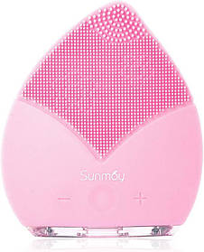 Уценка! Sunmay Leaf: електрична щітка для миття обличчя, звукова очисна щітка, силікон,