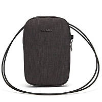 Сумка через плечо "антивор" Pacsafe RFIDsafe Travel Crossbody bag 3 ст. защиты 1л Графит (11040136)