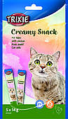 Ласощі Trixie Creamy Snacks для котів, курка, 5 шт/упак, 14 г