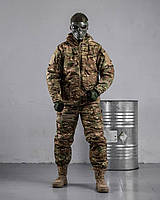 Зимний тактический костюм ZONDA мультикам -20 мужская теплая военная водоотталкивающая форма для ЗСУ M