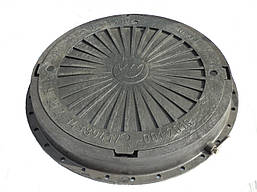 Люк легкий до 3 тонн, Чорний (740мм)