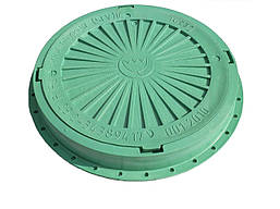 Люк легкий до 3 тонн Зелений (740мм)