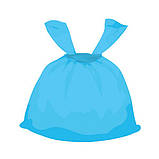 Одноразові пакетики ароматизовані для використаних підгузників 100 шт Babyono Синій, фото 3