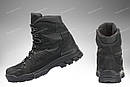 Демісезонні тактичні черевики / тактичне спецвзуття демі КАСКАД (black), фото 3
