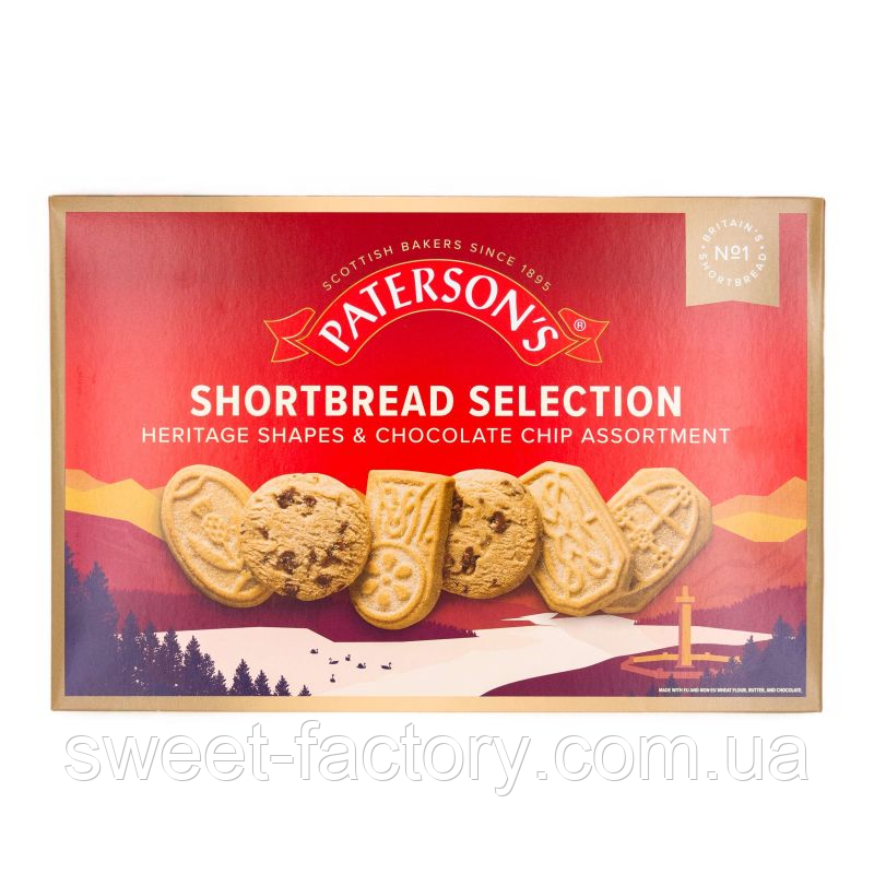Печенье Paterson's Shortbread Selection 500g, фото 1