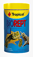 Сухой корм Tropical Biorept W для водоплавающих черепах, 30 г (гранулы)