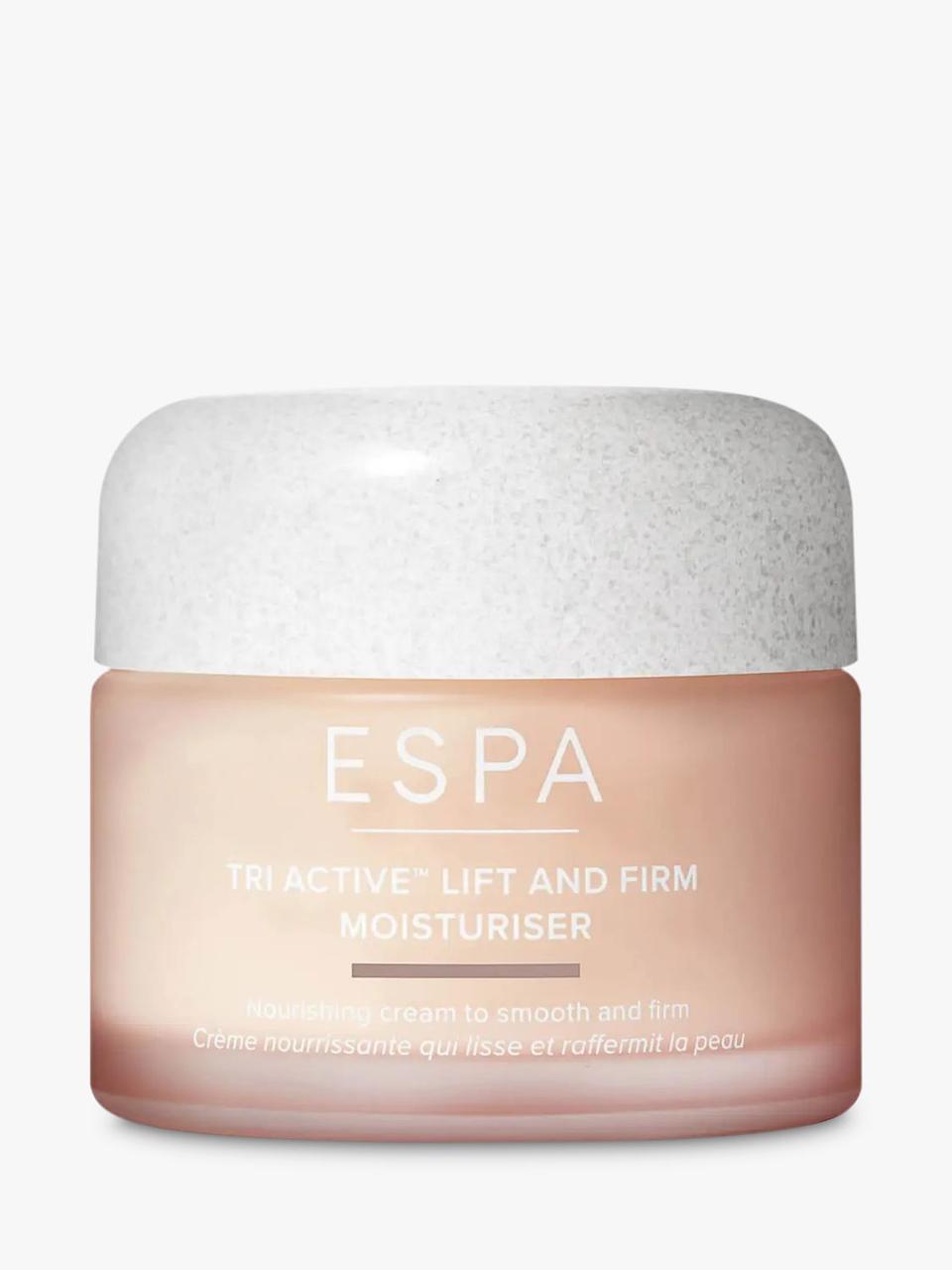 Органічний ліфтинг-крем для обличчя Espa Tri-Active Lift & Firm Moisturiser 55 мл