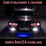 Ангельські очі LED 80 мм червоні на фари БМВ ВАЗ Мазда Форд Шевроле Кіа Ніссан Опель УАЗ Рено Шкода VW BMW, фото 3