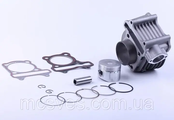 Поршнева ЦПГ 125cc-52, 4 мм Тайвань (палець 15 мм) "VLAND"