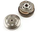 Варіатор задній у зборі скутер4T GY6 50 Honda DIO AF34 з барабаном, фото 2