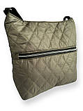 Жіноча сумка планшет на плече/Клатч жіночий Сумка стьобана тільки ОПТ, фото 4