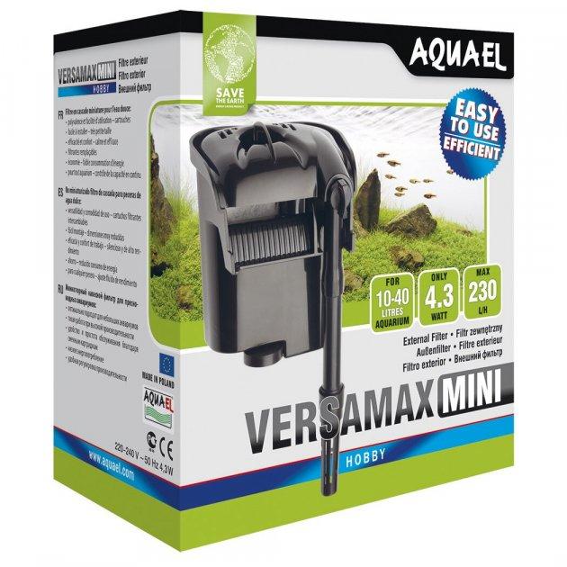 Фільтр зовнішній навісний AQUAEL VERSAMAX MINI, 230 л/год, для акваріуму 10-40 л